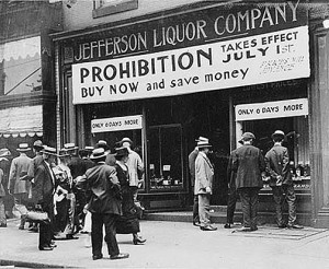 An "Everything Must Go!" Prohibition Sale, June 24th, 1920.  
