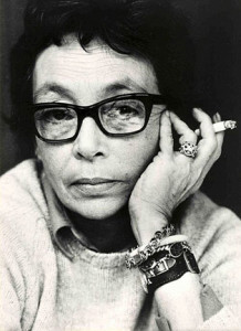 Duras later in life.  