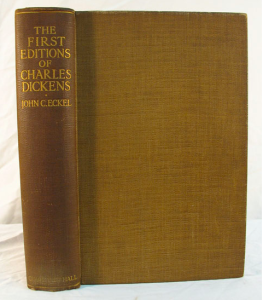 Our 1st edition copy of Eckel's Bibliography from 1913 is for sale here>